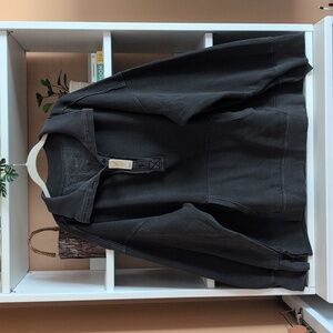 Aerie Vintage Popover Polo Sweatshirt